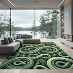 Verdant Forest Infinity Loops Rug