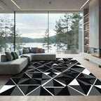 Monochromatic Geometric Faceted Triangles Rug