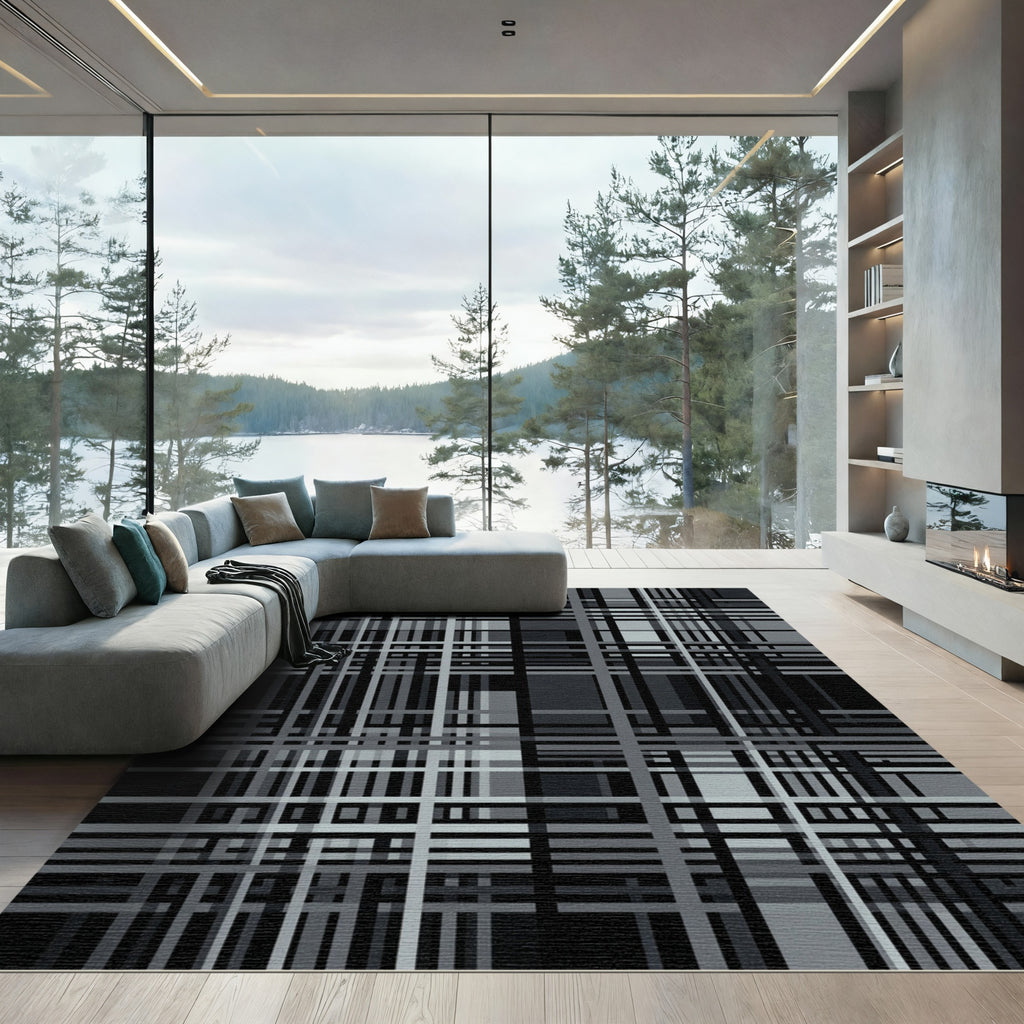 Monochromatic Linear Intersecting Grid Rug