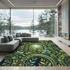 Enchanted Botanical Archway Forest Floor Rug