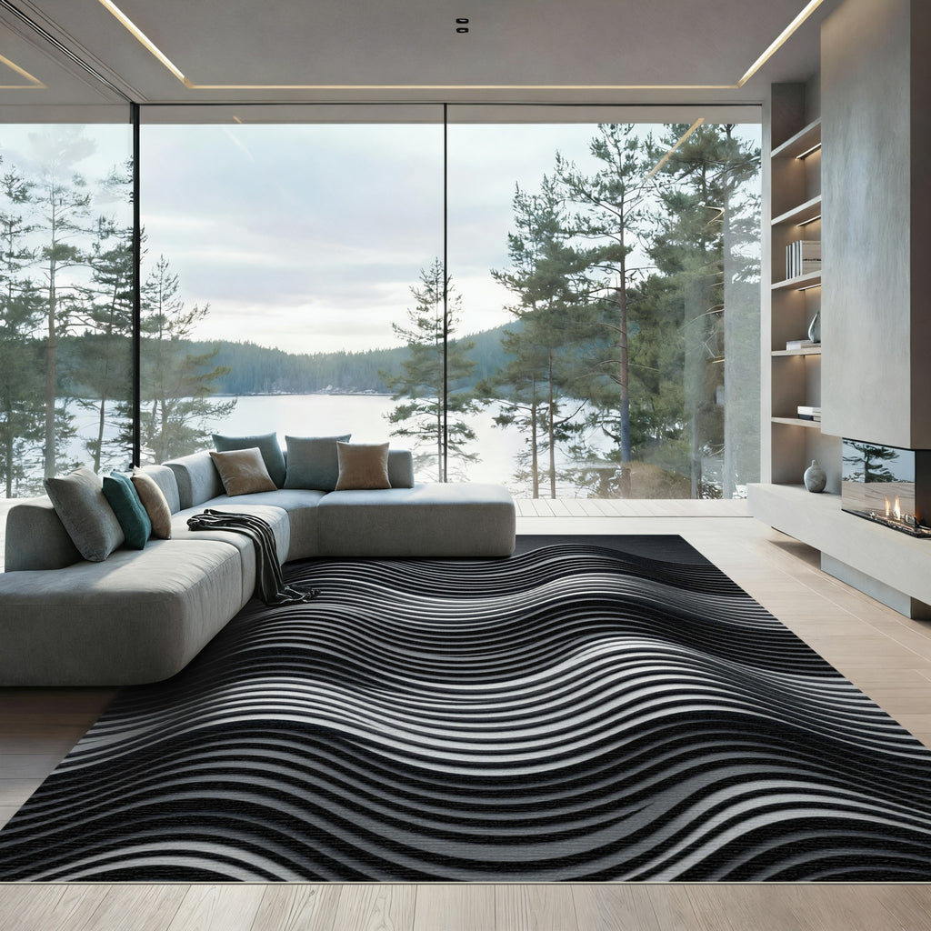 Monochromatic Waves Contour Rug