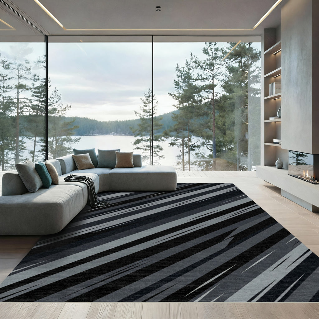 Monochromatic Diagonal Streak Rug
