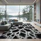 Monochromatic Geometric Shattered Fragment Slate Rug