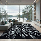 Shattered Crystal Burst Radiance Rug