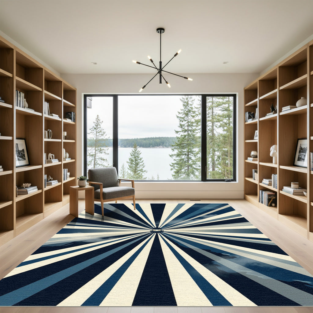 Beacon Radiant Light Sunburst Rug