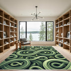Verdant Forest Infinity Loops Rug