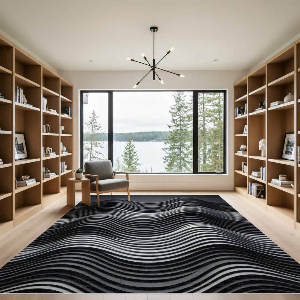 Monochromatic Waves Contour Rug