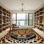 Bold Leopard Spot Close Up Rug