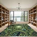 Enchanted Botanical Archway Forest Floor Rug