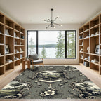 Toile Noir Horse Manor Landscape Wallpaper Rug