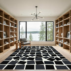 Monochromatic Scattered Squares Composition Rug