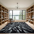 Shattered Crystal Burst Radiance Rug