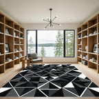Monochromatic Geometric Faceted Triangles Rug