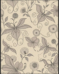 Whimsical Butterfly Garden Floral Arrangement Rug