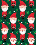 Christmas Elf Holly Berry Garland Rug