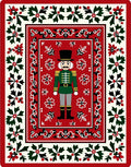 Red Nutcracker Holly Border Rug