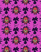 Spooky Orange Pumpkin Grin Halloween Rug