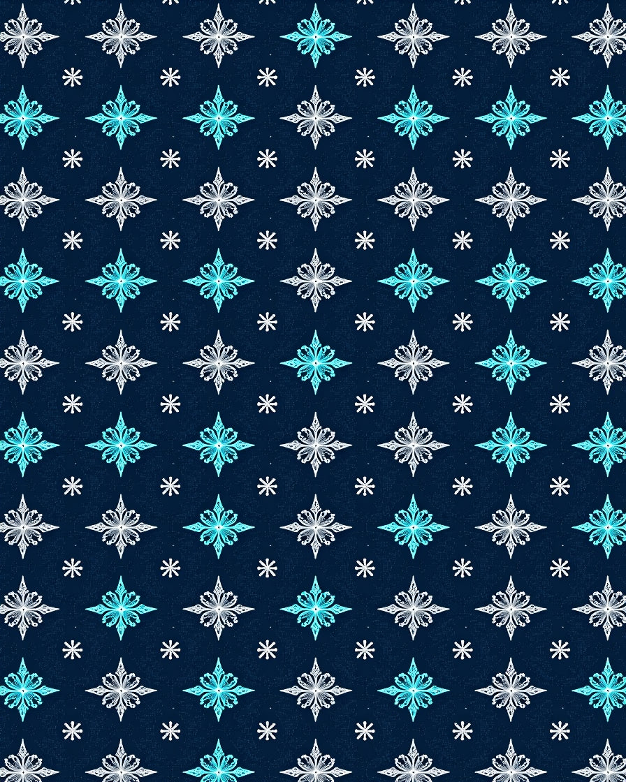Navy Blue Starburst Floral Geometric Rug