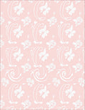 Pink Garden Butterfly Floral Flourish Rug