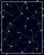 Celestial Night Sky Constellation Rug