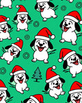 Happy Christmas Dog Collection Rug