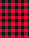 Red Black Buffalo Check Rug