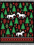 Festive Forest Unicorn Grove Rug