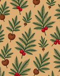 Woodland Pineberry Branch Repeating Rug