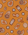 Gingerbread Cookies With White Frosting Rug