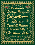 Festive Green Gold Holly Border Rug