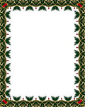 Emerald Gold Festive Holly Berries Rug