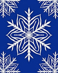 Winter White Snowflake Nova Rug