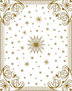 Golden Starburst Celestial Collection Rug