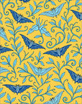 Blue Bat Vine Botanical Collection Rug