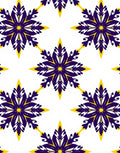 Indigo Yellow Starburst Medallion Rug