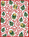 Whimsical Sloth And Tree Swirl Rug