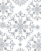 Gray Floral Medallion Tile Rug