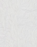 Abstract White Flowing Lines Rug