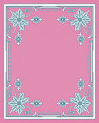 Rose Bloom Border with Intricate Vines Rug