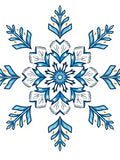 Azure Blue Floral Starburst Medallion Rug