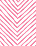 Pink White Chevron Stripe Rug