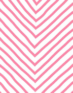 Pink White Chevron Stripe Rug
