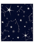 Cosmic Navy Starry Night Constellation Rug