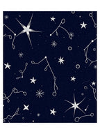 Cosmic Navy Starry Night Constellation Rug