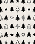Whimsical Tree and Star Medley Rug