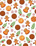 Sweet Gingerbread Holiday Cookie Collection Rug