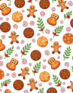 Sweet Gingerbread Holiday Cookie Collection Rug