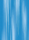 Bright Blue White Abstract Linear Rug