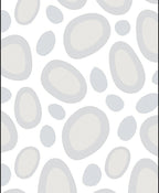 Soft Stone Pebble Arrangement Rug