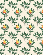 Charming Yellow Bird Branch Sprig Rug
